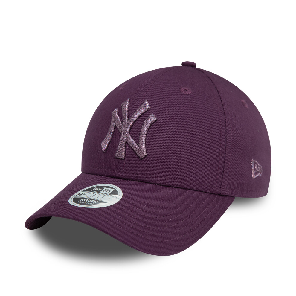 New York Yankees Womens Metallic Dark Purple 9FORTY Adjustable Cap