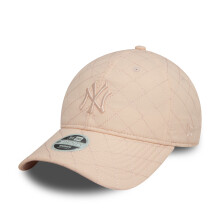 Casquette ajustable des New York Yankees, matelassée, pastel, 9TWENTY, New Era, rose