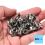 (200, M5 x 8mm) Captive Nuts Four Pronged Tee Nuts Steel T Nut 7