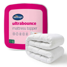 (Double) Silentnight Ultrabounce Mattress Topper Soft Cover