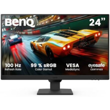 BenQ GW2490E 24 Inch Monitor, Gaming 100Hz, Full-HD, IPS, Eye-Care, HDMI, DP
