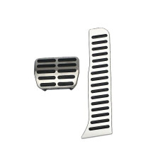 (AT Without Rest) Zeratul For Seat Altea Leon 2009 - 2012 Toledo 2006 - 2009 Lhd Auto Pedal Parts Stainless Steel Car Pedals Cover Accessories