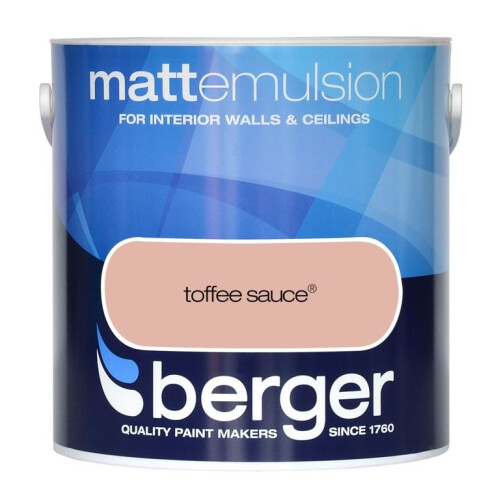 Berger - Matt Emulsion 2.5L - Toffee Sauce