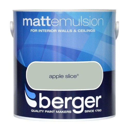 Berger - Matt Emulsion 2.5L - Apple Slice