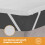 Silentnight (Single) Silentnight Impress Memory Foam Mattress Topper 5 8
