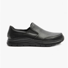 Skechers Work FLEX ADVANTAGE SR BRONWOOD Mens Relaxed Fit Work Shoes Black