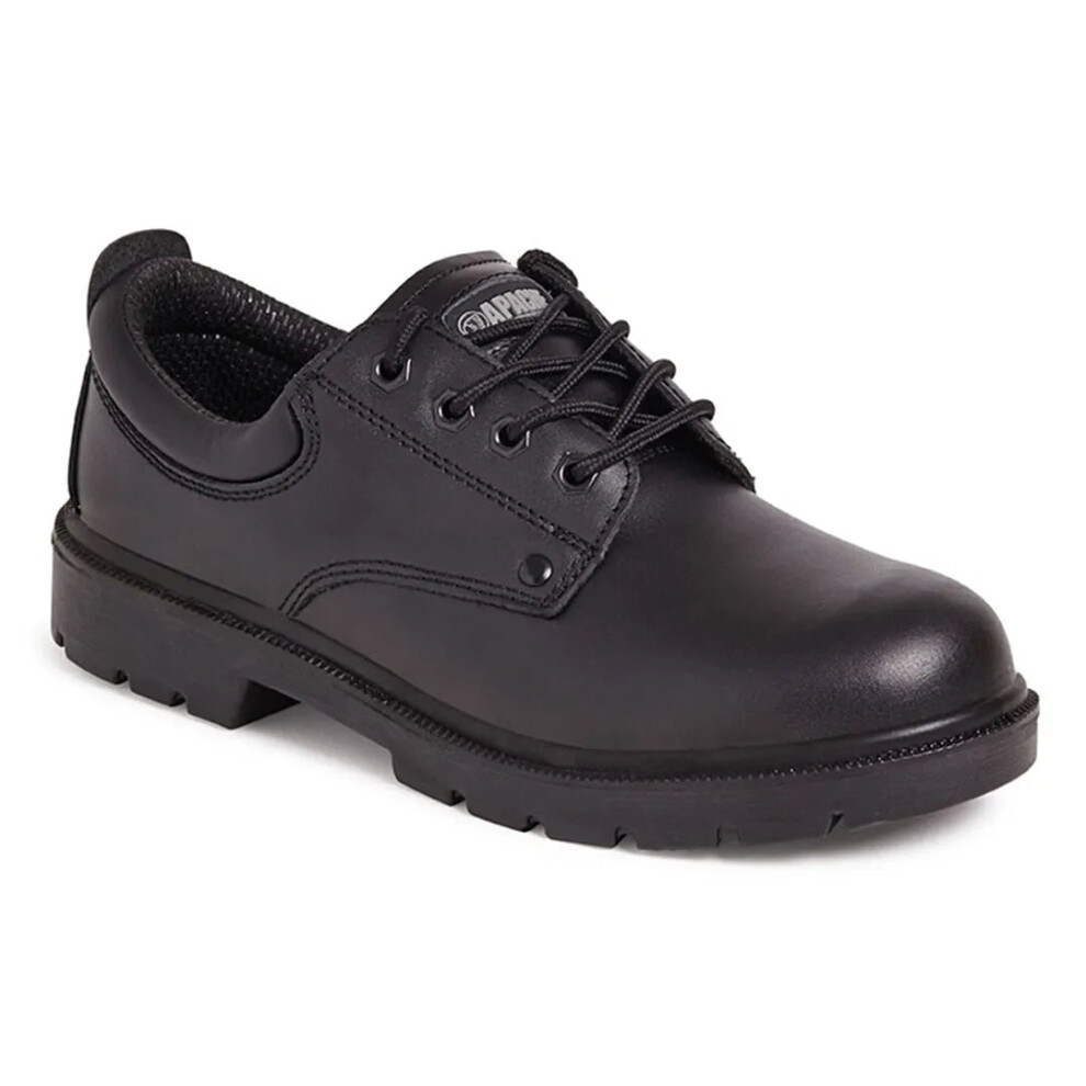 (Uk 7, Black) Apache Ap306 Unisex Shoes Black 5055197902052
