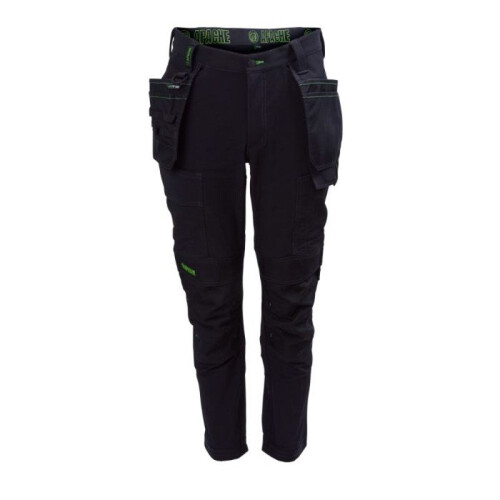 (L31/W36, Black) Apache CALGARY Mens Trousers Grey Black