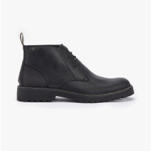 (UK 10, Black) Barbour MAXWELL Mens Chukka Boots Black