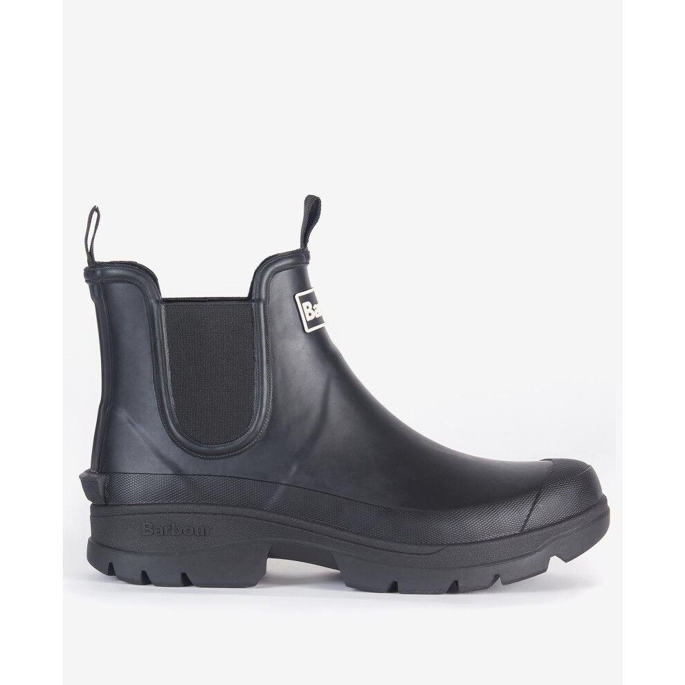 (UK 10, Black) Barbour NIMBUS Mens Wellington Boots Olive