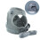 (Gray, M) Cat Harness, Cat Harness Escape Proof 1