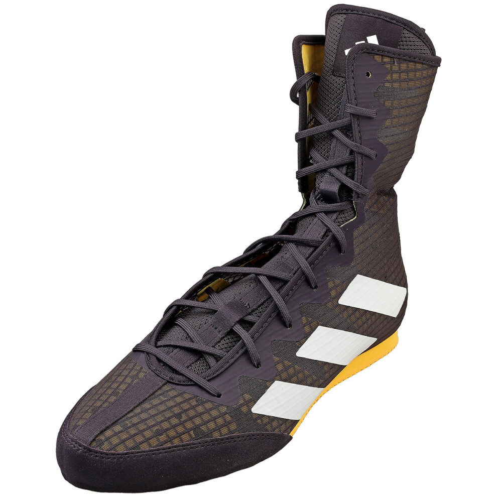 (7.5) adidas Box Hog 4 Unisex Boxing Shoes in Purple