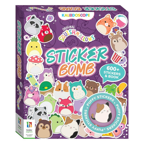 Squishmallows Kaleidoscope Sticker Bomb