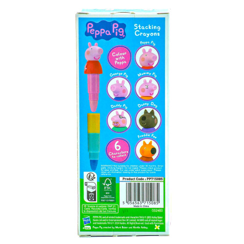 Bluesky PEPPA PIG Collectable Stacking Crayons 2