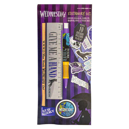 Bluesky WEDNESDAY  Stationery Set