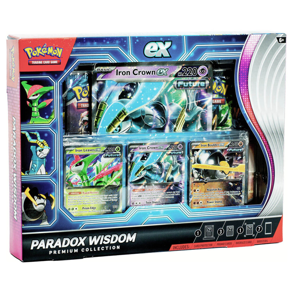Asmodee Pokemon Tcg: Paradox Wisdom Premium Collection (Retailer Exclusive)