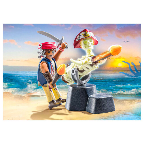 PLAYMOBIL PLAYMOBIL 71421 Pirates: Pirate vs. Deeper  Cannon Master 2
