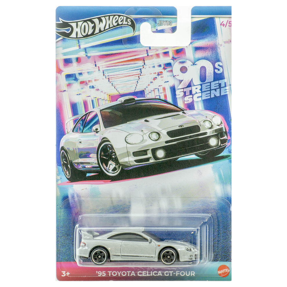 Hot Wheels Automotive 90's Street Scene 95 Toyota Celica GT-Four