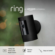 Outdoor Camera Battery (Stick Up Cam) HD wireless outdoor Security Camera 1080p Video, Two-Way Talk Wifi, Works with Alexa alternative to CCTV system
