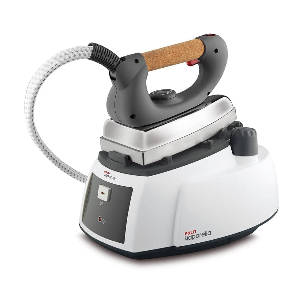 Polti Vaporella 505 Pro Steam Generator Iron with Boiler, 3.5 Bar, 0.9 L Tank, Cork Handle