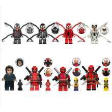 (8pcs-D) 8PCS Marvel Deadpool Avengers Super Heroes Mini Figures Venom