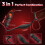 9-Mode Thrusting Prostate Massager with Remote Vibrating Cock Ring 7