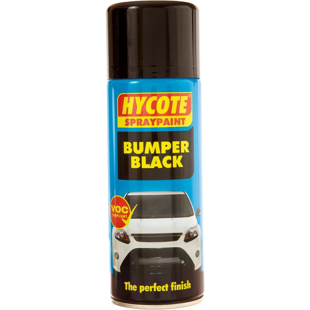 Hycote Bumper Aerosol Car Spray Paint, 400 Ml Black 885334827741