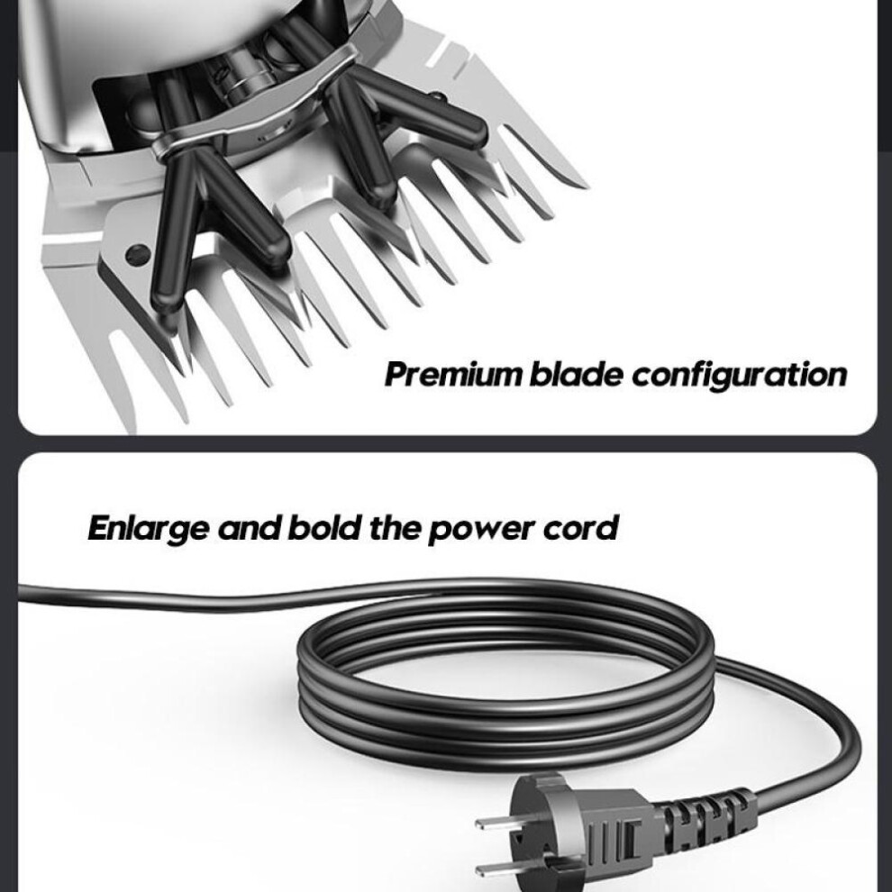 2000W 220V 6 Speed Electric Wool Shears Goat Sheep Pet Hair Clipper Shaver Animal Trimmer Shearing Supplies Farm Cutting