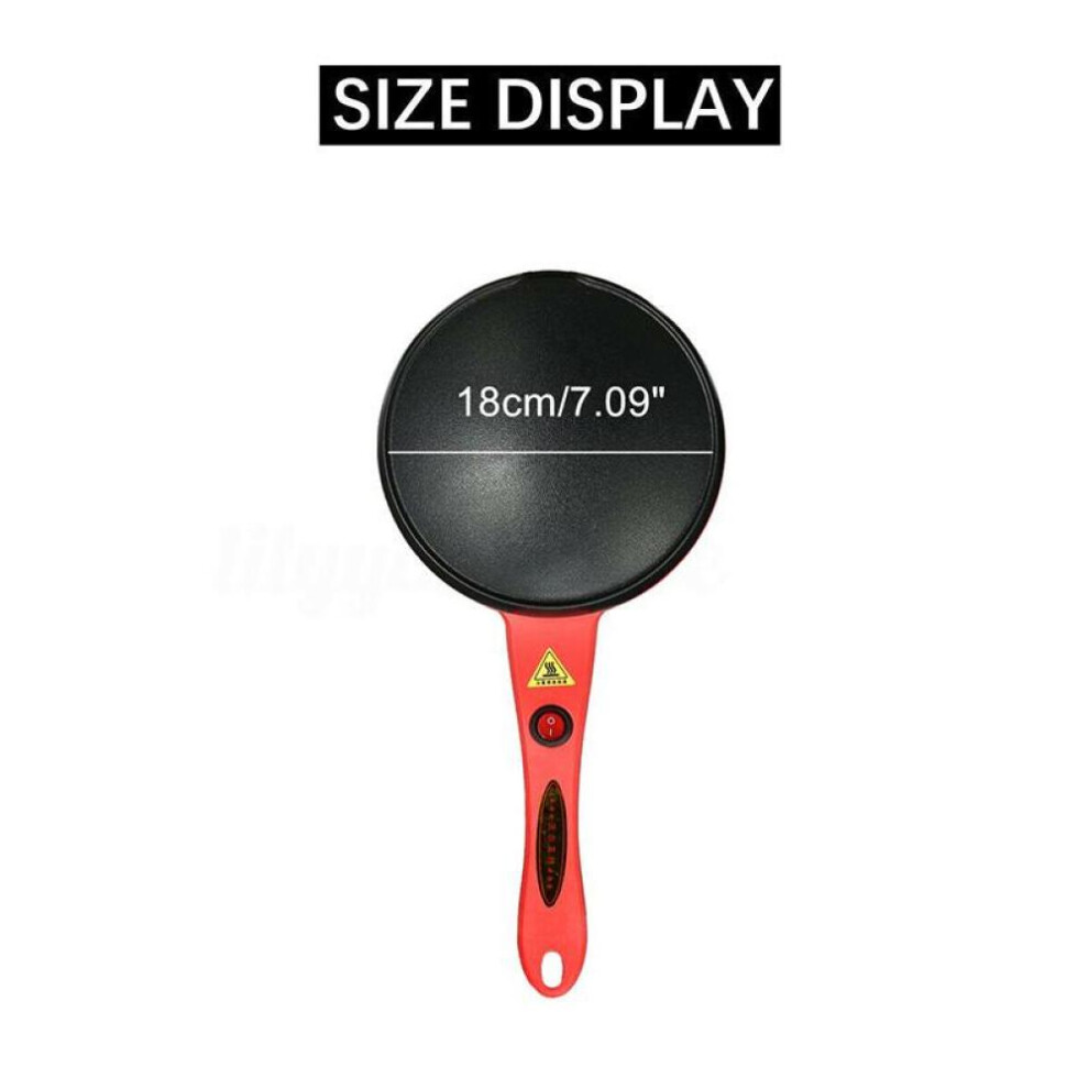 7" 220v Electric  Maker Non Stick Pancake Baking Pan Frying Griddle Machine