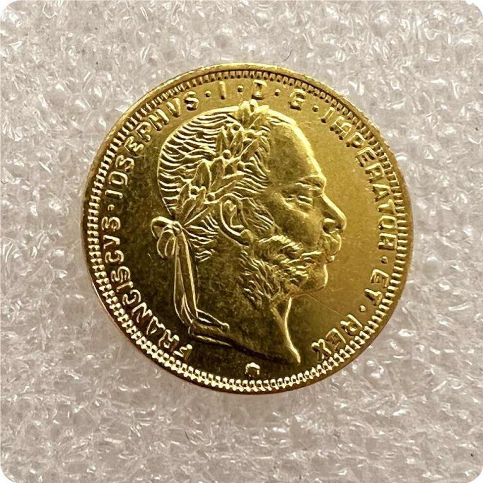 1892 Austria Commemorative Collectible Souvenirs Golden Coins