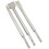 Silverline Silverline 515779 SDS Plus Hex Chisel Set 3pce 250 mm  20, 40 mm and Point 1