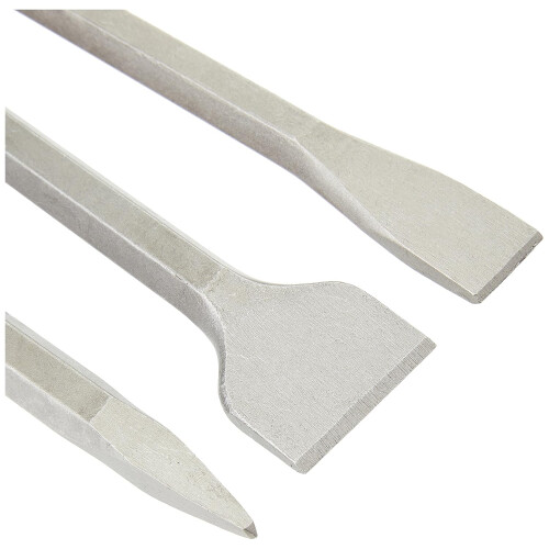 Silverline Silverline 515779 SDS Plus Hex Chisel Set 3pce 250 mm  20, 40 mm and Point 1