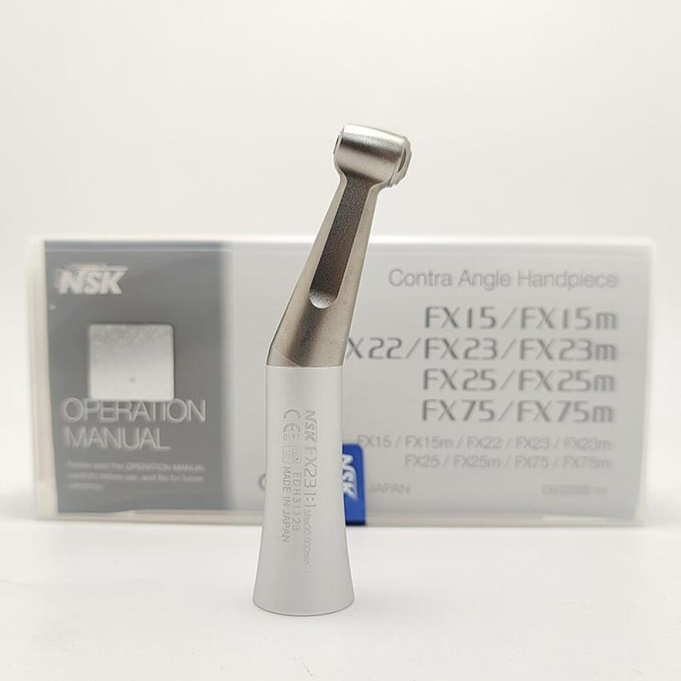 Nsk Pana Fx23 Dental Slow Low Speed Contra Angle Handpiece Push E-type Contra Angle Air Turbine