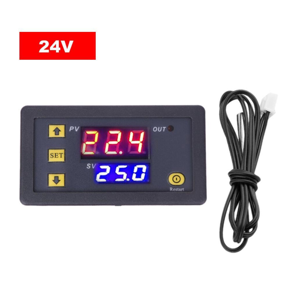 (24V) 3230 Temperature Controller Digital Display Thermostat Module Temperature Control Switch Micro