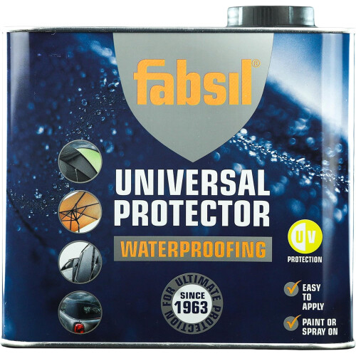 Fabsil Plus UV Paint on Proofer Black, 2.5 Litres