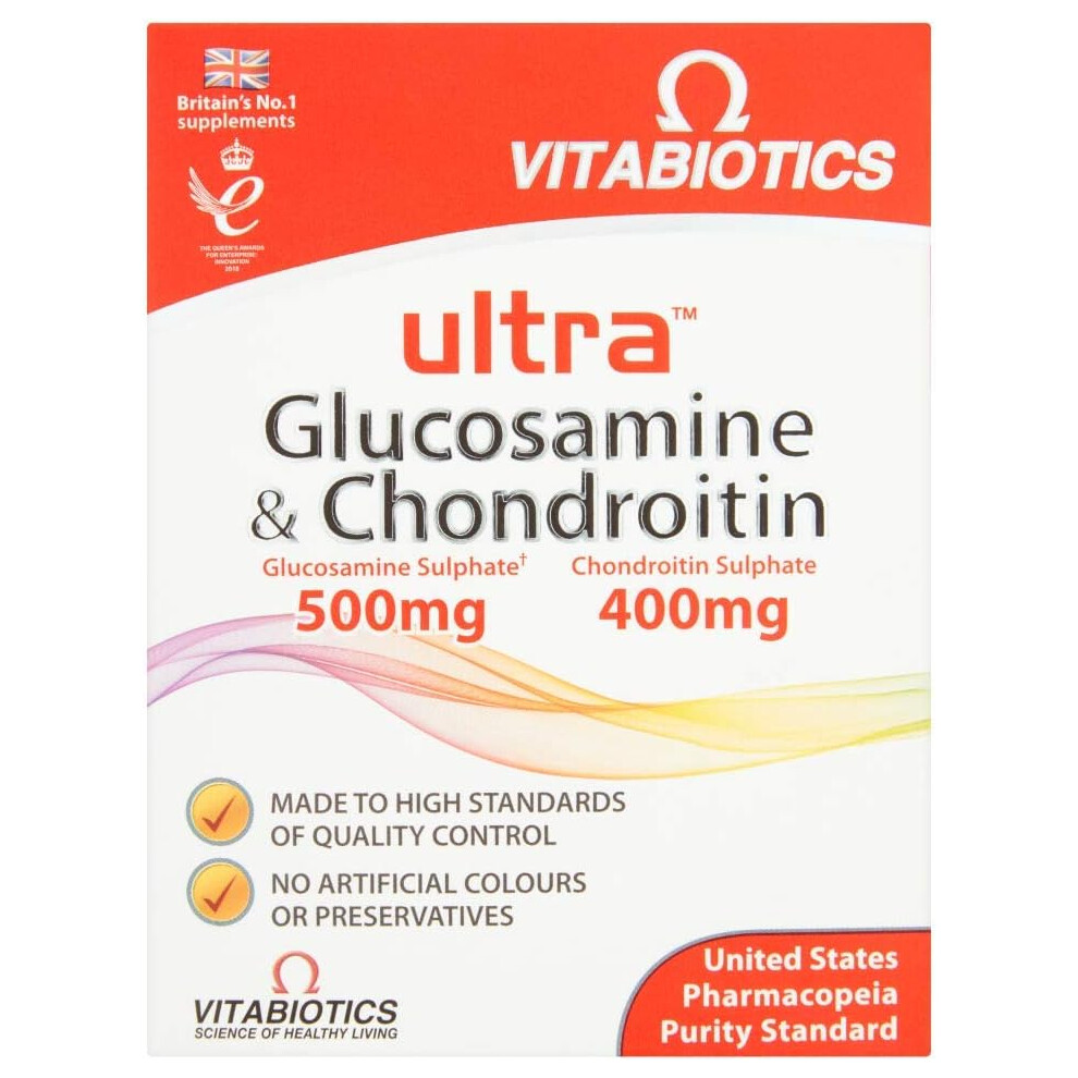 Vitabiotics Ultra Glucosamine And Chondroitin - 60 Tablets