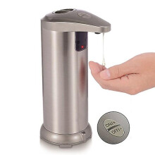 250ml Infrared Sensor Stainless Steel Touchless Automatic Soap Dispenser