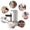 250ml Infrared Sensor Stainless Steel Touchless Automatic Soap Dispenser 2