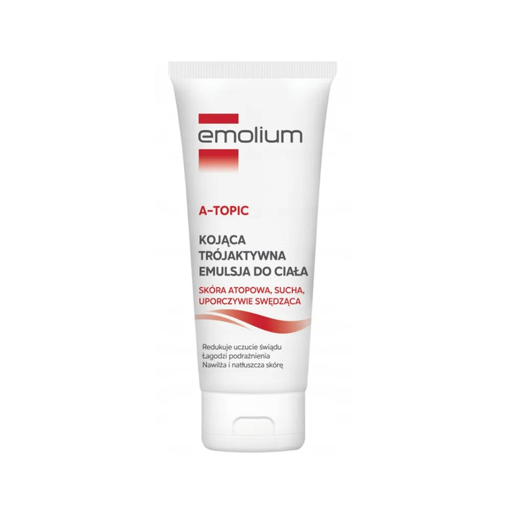 Emolium A-Topic body emulsion 200ml Uk seller