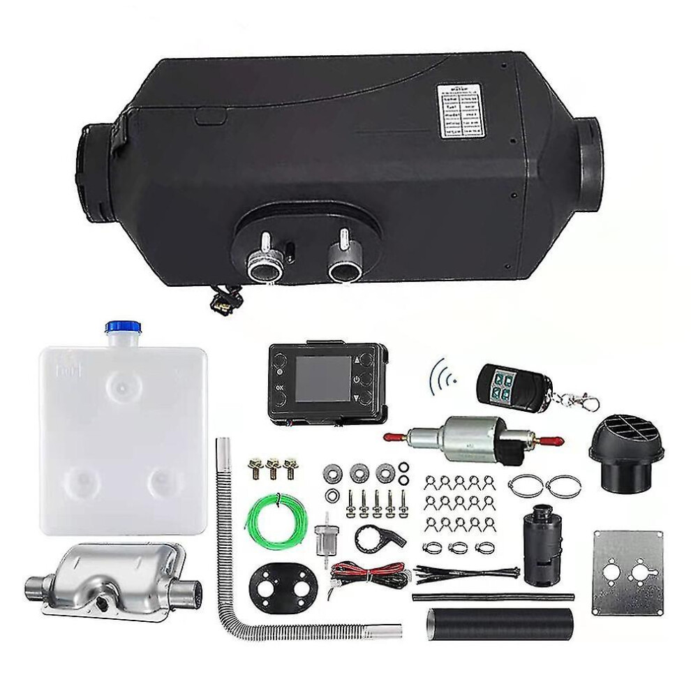 Diesel Heater, 24V 5Kw Diesel Air Heater, With Lcd Thermostat Monitor, Remote Control, Diesel Heater 8795863290249