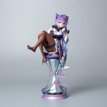 21cm Genshin Impact Anime Figure Keqing Action Figurine Model Doll Kid Toy