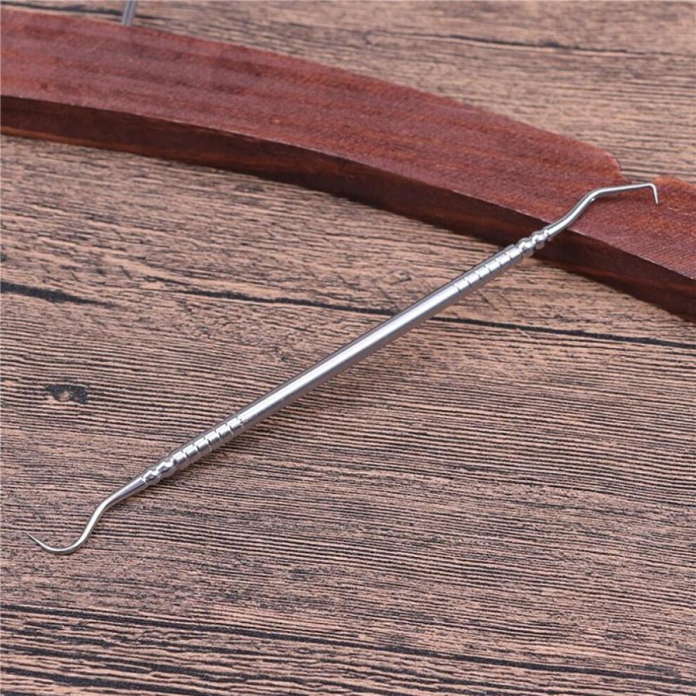 1pcs Stainless Steel Double Ends Dentist Teeth Clean Hygiene Explorer Probe Hook Pick Dental Tool Products