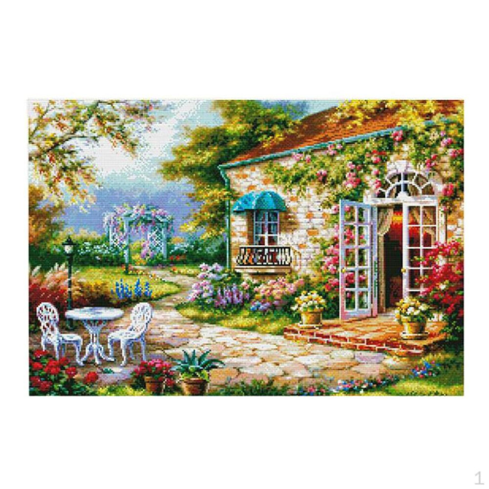 Stamped Stitch Set Pre-printed -stitching Starter Kit For Beginners Adults, Embroidery Needlework