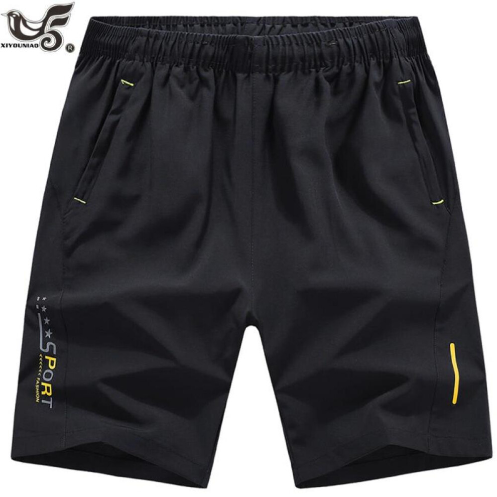 (as the picture, XXXL) Plus Size 10xl Men Summer Shorts Gyms Bodybuilding Joggers Workout Sporting Short Pants Sportswear