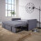 Home Source Home Source Charleston 2 Seater Folding Double Sofa Bed - Grey 6