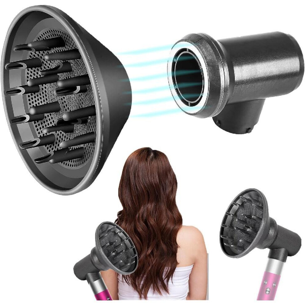 Diffuser And Adapter For Dyson For Airwrap Styler Hs01 Hs05 Accessories, Turn It Into A Hair Dryer Replacement Parts