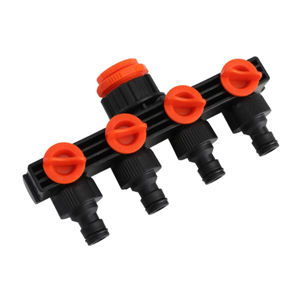 4 Way Garden Hose Splitters Faucet Diverter Tap Hose Connector Hose Pipe Splitter 4 Way Water