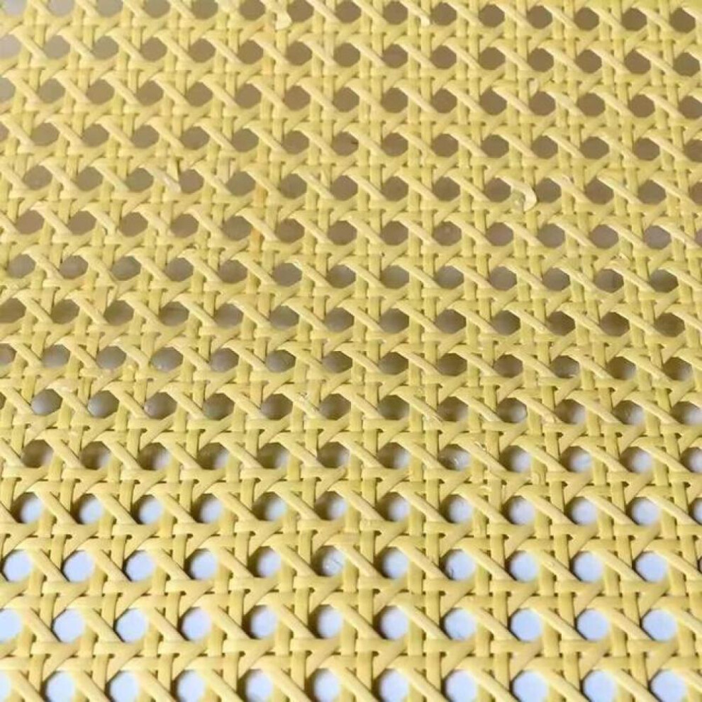 (beige, 45cmx 1 meter) Indonesian Plastics Rattan Webbing For Cane Projects 40/45cm Woven Open Mesh Cane Roll Furniture Decoration Repair Tools Hot
