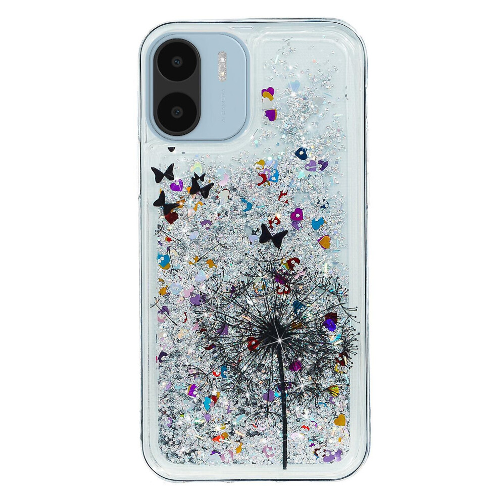(Dandelion) For Xiaomi Redmi A1 4G/A2 4G Embossment Pattern Quicksand Phone Case Tpu Phone Cover Butterfly 8795863300382