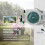 Outsunny Outsunny Retractable Hose Reel Wall Mounted with Lock, Light Grey 3